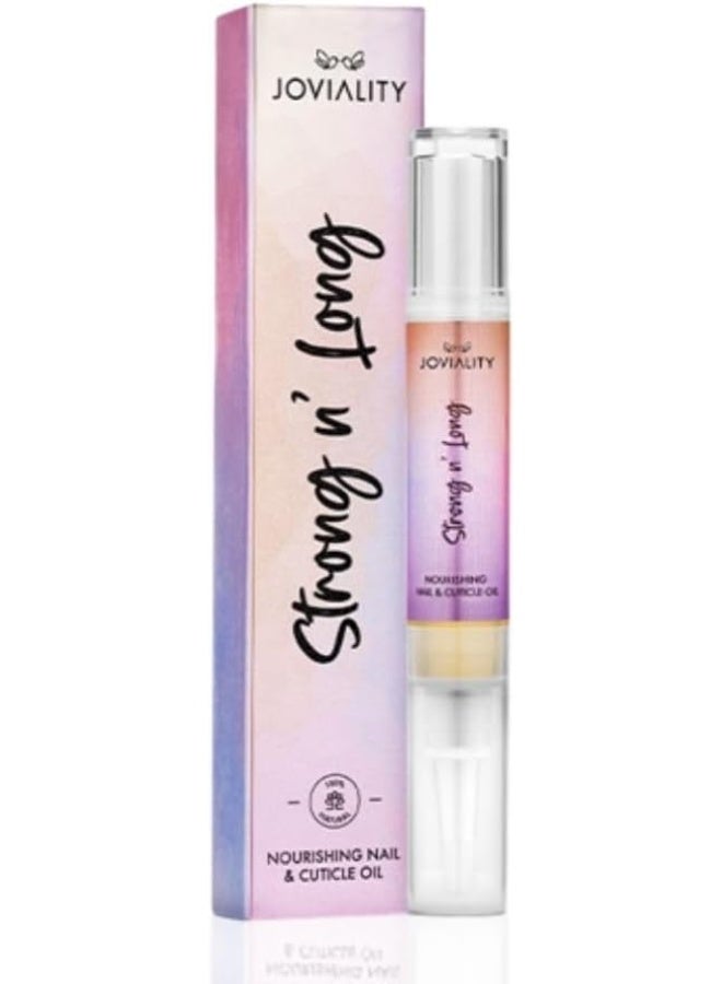 JOVIALITY Strong N' Long Nourishing Nail & Cuticle Oil 4ml - Image 1