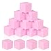 COZYTRAUM 24Pack 5 Inch Foam Cubes Soft Play Pit Fillers for Indoor Games Trampoline  Rock Climbing Mats  Light Pink - Image 2