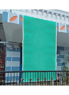 Kuber Industries Kuber Industries Dark Green Sun Shade Sail Square Canopy - Permeable UV Block Fabric Durable Outdoor-10 x 6 ft. (Green) (F_26_KUBMART016981)  - Image 2