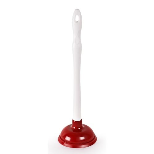 Kleeno Cello Kleeno Max Multifunctional Plunger | Enhanced Pressure, Fit, and Suction | Plastic Handle For Comfortable Grip | Compact Design with Ergonomic Handle and Long-Lasting Durability | Red - Image 1
