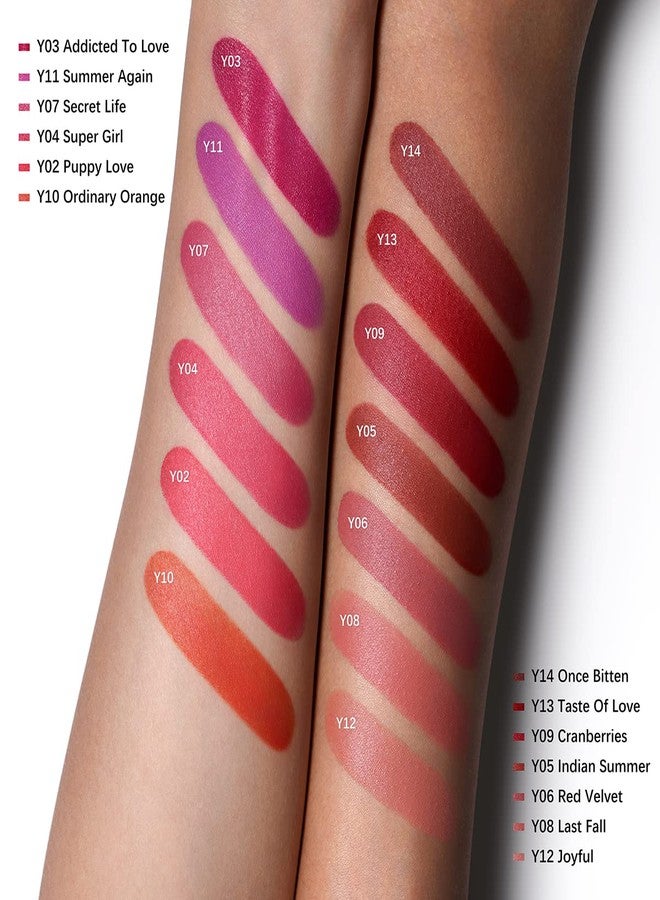 Oulac Soft Matte Lipstick for Women - Nude Peach Lipstick & Blush Duo, Cream to Powder Texture, Color Rich, Lightweight & Smooth, Enriched with Rose Oil, Vegan & Cruelty-Free| 3.6g (Y08) - Image 5