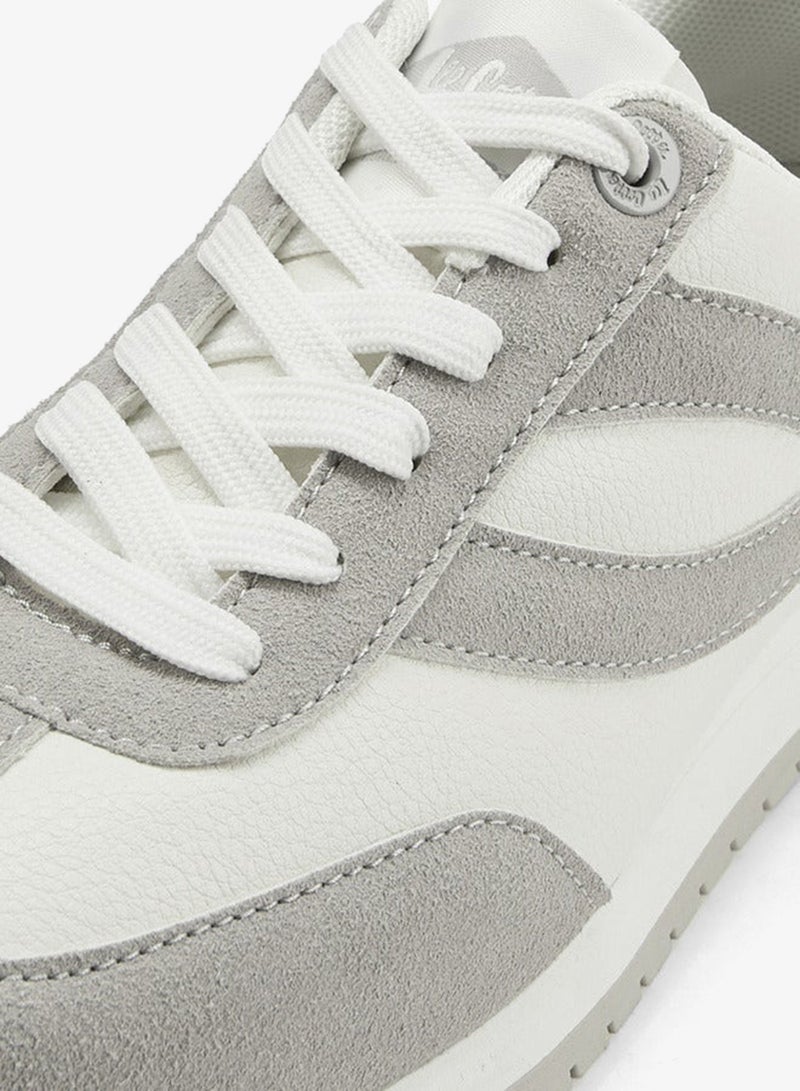 Lee Cooper Women's Panelled Lace-Up Sneakers - Image 5