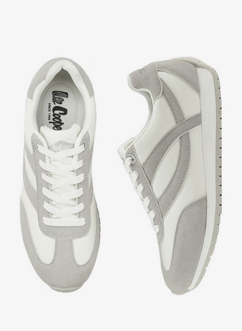 Lee Cooper Women's Panelled Lace-Up Sneakers - Image 2