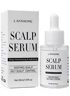 Scalp Serum for Dry and Itchy Scalp - Promote Scalp Health - Clarifying Scalp Scrub for Healthier and Stronger Hair，Hair Regrowth Serum for Thinning Hair, Hair Loss, Frizzy and Damaged Hair