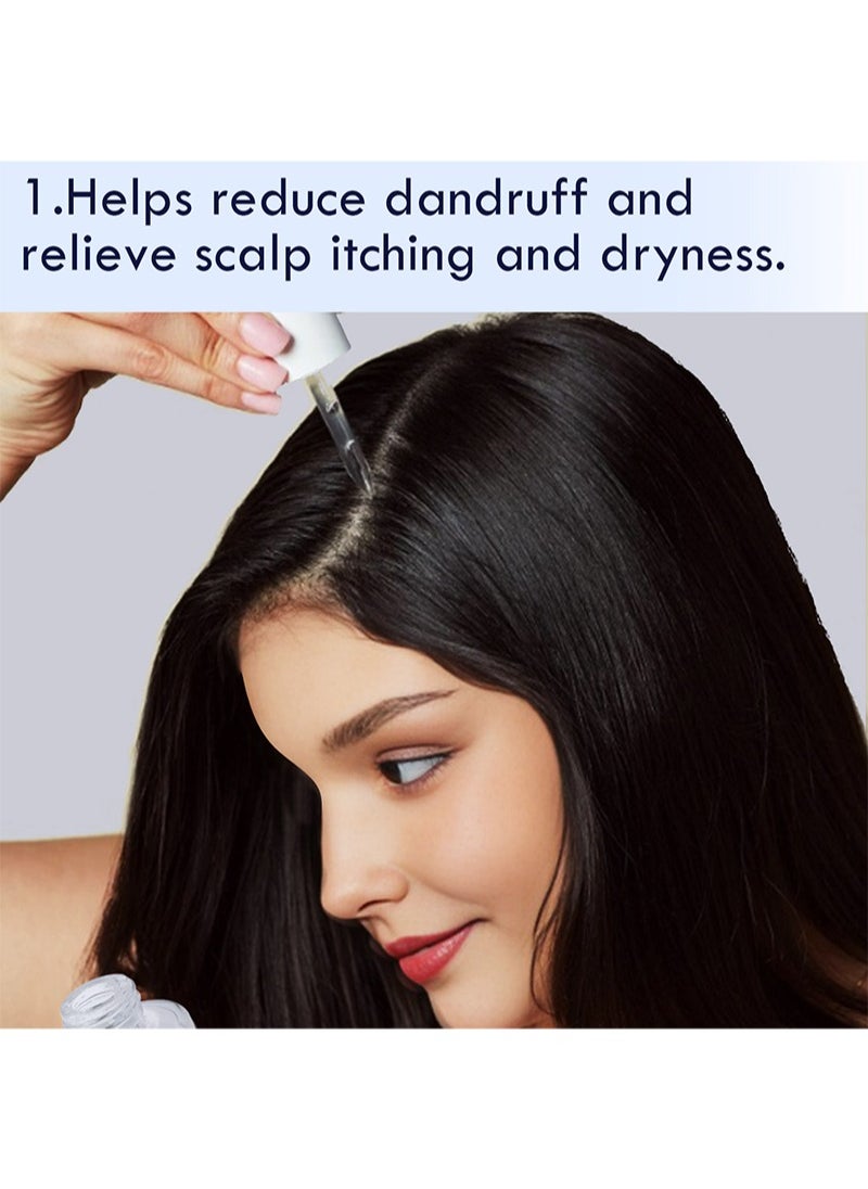 Lanthome - Scalp Serum for Dry and Itchy Scalp - Promote Scalp Health - Clarifying Scalp Scrub for Healthier and Stronger Hair，Hair Regrowth Serum for Thinning Hair, Hair Loss, Frizzy and Damaged Hair - Image 1