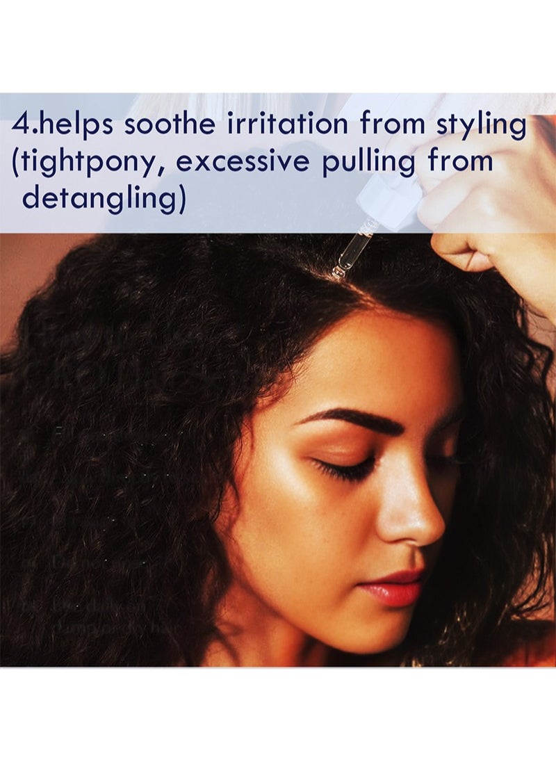 Lanthome - Scalp Serum for Dry and Itchy Scalp - Promote Scalp Health - Clarifying Scalp Scrub for Healthier and Stronger Hair，Hair Regrowth Serum for Thinning Hair, Hair Loss, Frizzy and Damaged Hair - Image 1