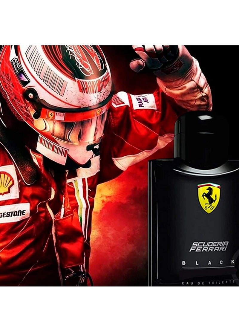 Ferrari Scuderia Ferrari Black By Ferrari For - perfume for men - Eau De Toilette 125 ml - Image 3