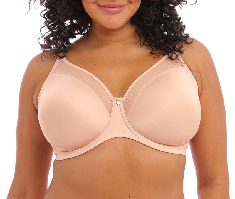 Elomi Smooth Unlined Underwire Molded Bra (4301),40G,Sahara - Image 1
