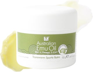 Transwarm Sports Balm with Pure Emu Oil, Omega 3 6 9, Tea Tree Oil, Vitamins, & Essential Oils - 50g Deep Heat Rub for Joint, Back, Muscle Stiffness, Cramps & More by Y-Not Natural - pzsku/ZCD2F42A768096A241FEBZ/45/_/1744284365/bc95d18b-af4f-41c4-8435-555ab996dd83