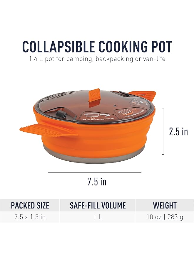 سي تو ساميت وعاء تخييم ومشي لمسافات طويلة للجنسين للبالغين سعة 2.8 لتر - Image 2