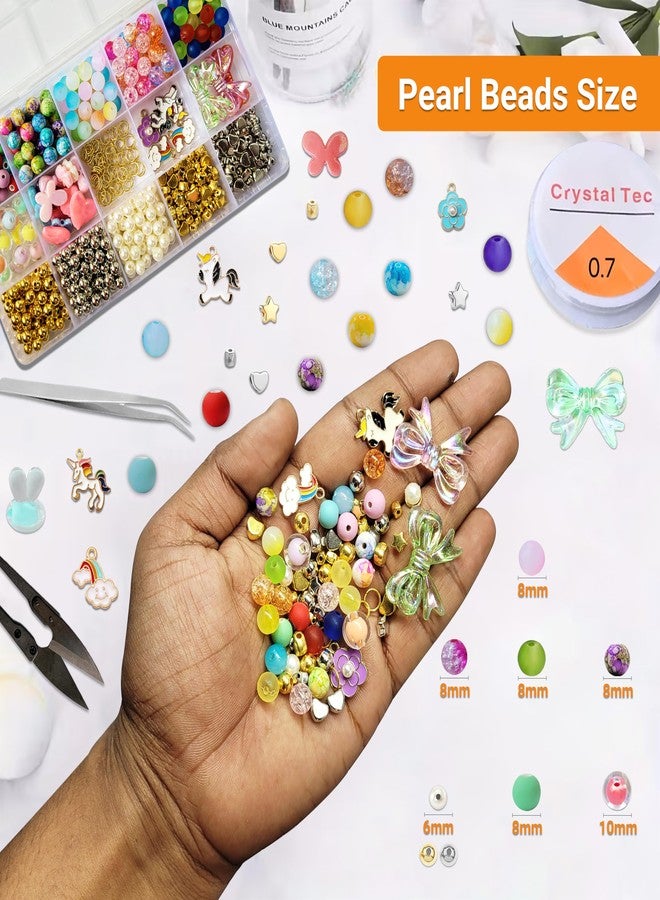 STEMTICS Bracelet Making Kit for Girls Age 8-12 Years Old with Beads and Charms | Stylish Jewellery Birthday Gift Set for Girl Kids 8, 9, 10, 11, 12 Year Old (Bracelet Buddies) - Image 4