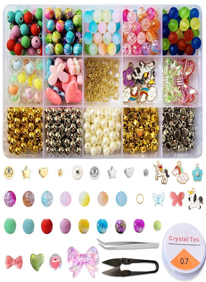 STEMTICS Bracelet Making Kit for Girls Age 8-12 Years Old with Beads and Charms | Stylish Jewellery Birthday Gift Set for Girl Kids 8, 9, 10, 11, 12 Year Old (Bracelet Buddies) - Image 1