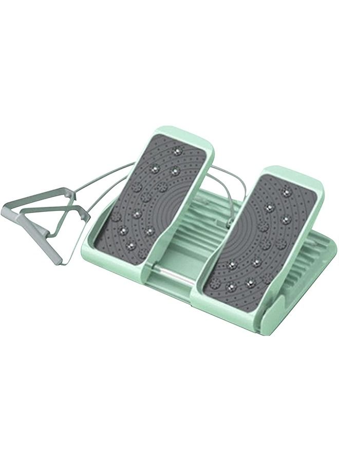 Arabest Professional Slant Board with Resistance Tube,Stretching Board Adjustable Incline Slide Side to Side Slant Board with 9 Level Angles for Squats Non-Slip Tread Side Handles for  Plantar Fasciitis - Image 1