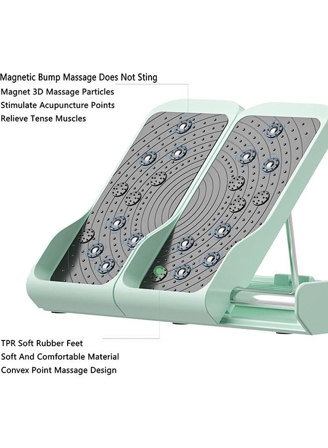Arabest Professional Slant Board with Resistance Tube,Stretching Board Adjustable Incline Slide Side to Side Slant Board with 9 Level Angles for Squats Non-Slip Tread Side Handles for  Plantar Fasciitis - Image 3