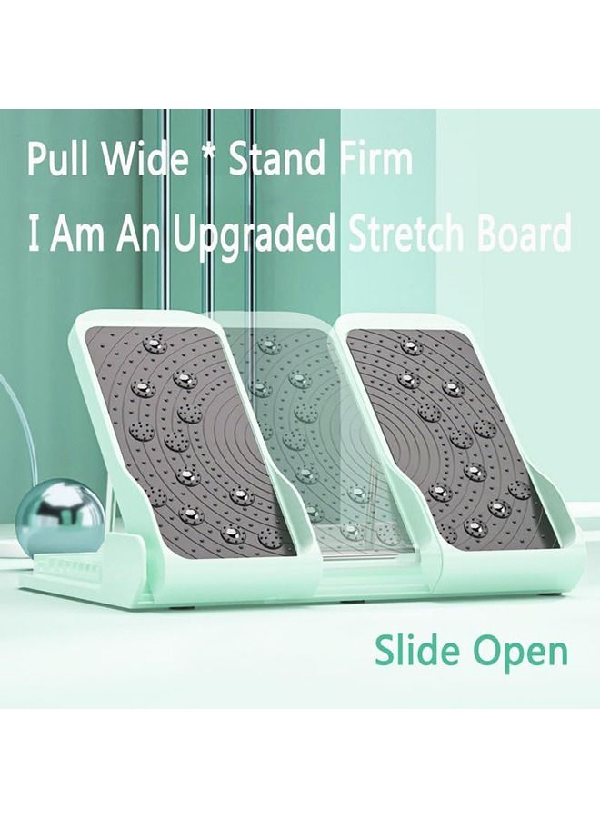 Arabest Professional Slant Board with Resistance Tube,Stretching Board Adjustable Incline Slide Side to Side Slant Board with 9 Level Angles for Squats Non-Slip Tread Side Handles for  Plantar Fasciitis - Image 5