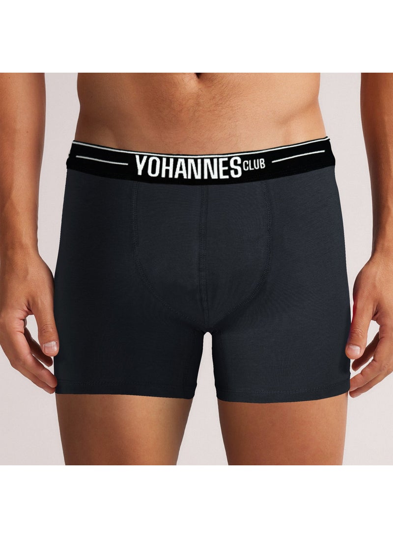 Yohannes Club - men, Special Pouch Cotton Boxer, single, Smoke - Image 1