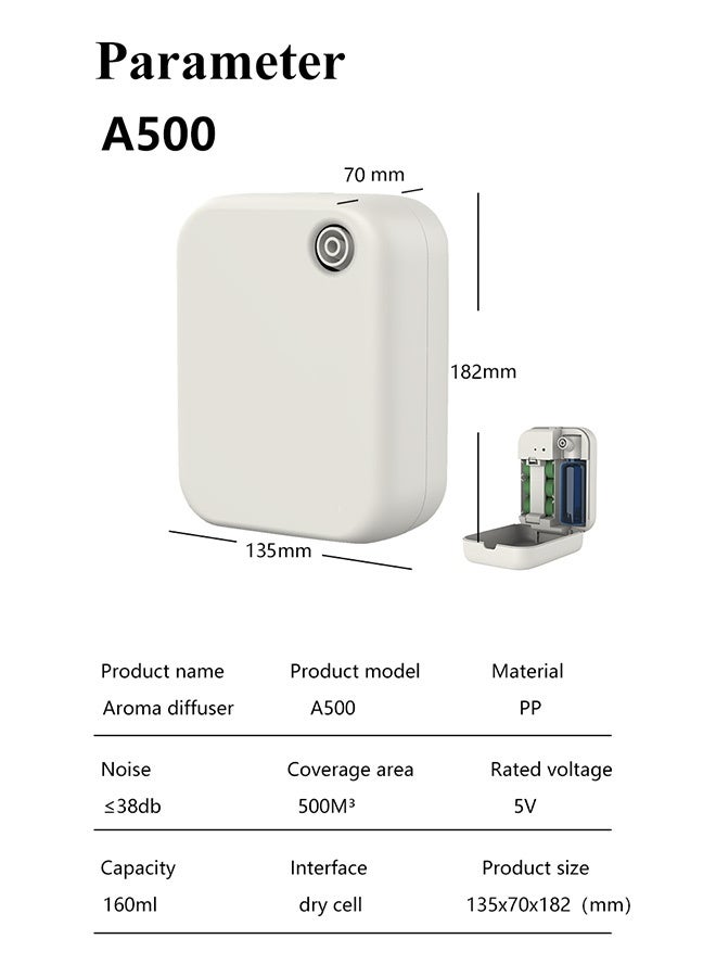 JCB CHIC Waterless Essential Oil Diffuser For Home Cover Up To 500m³, Smart Aroma Diffuse With  Bluetooth Remote  Control  Large Coverage Time Instant Deodorizer Enduring Scent For Home Office - Image 2