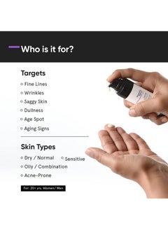 MINIMALIST 2% Retinoid Anti Ageing Night Cream For Wrinkles & Fine Lines | With Retinol Derivative For Sensitive Skin  - Image 2