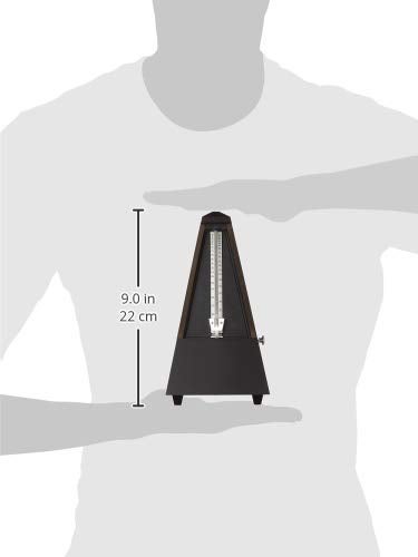 Wittner Wood Case Black Metronome with Bell Tuner (816M) - Image 3