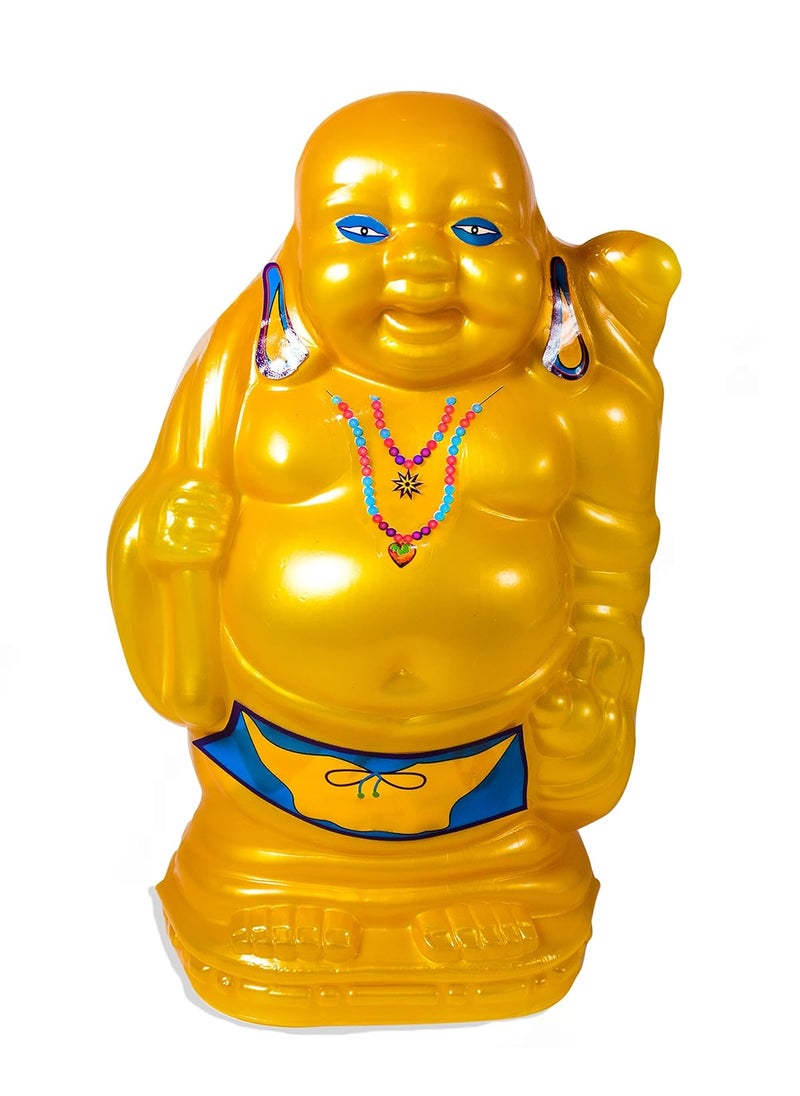 Sonanshi Sonanshi Laughing Buddha Character Piggy Bank Coin Box Money Box for Kids Colour May Vary 