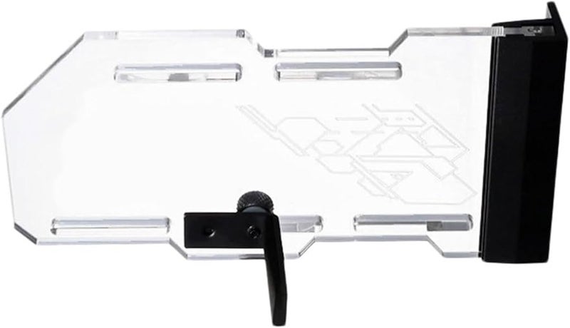 Black Multiple Position Acrylic GPU Stand With ARGB Light Sync For Desktop PC black - Image 2