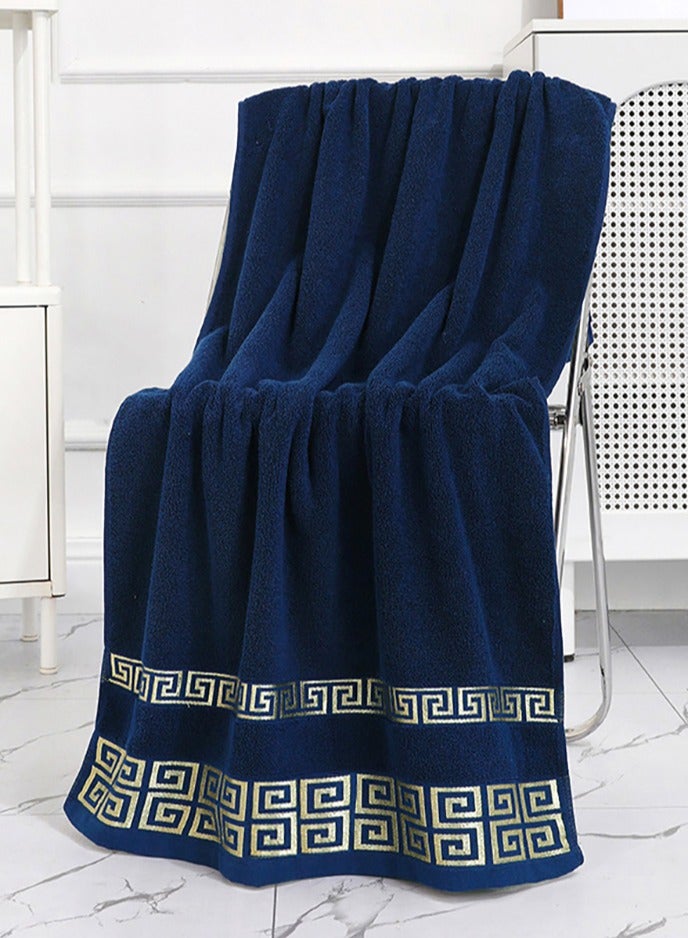 100% Cotton Highly Absorbent Embroidered Towels 3-Piece Towel Set Hotel Bath Towel, 1 Bath Towels, 2 Hand Towels, Extra Thick - Image 5