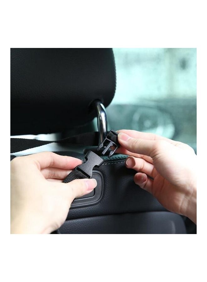 Loquat Portable Car Auto Dustbin Trash Garbage Dust Rubbish Bin Can Box Case Holder - Image 3