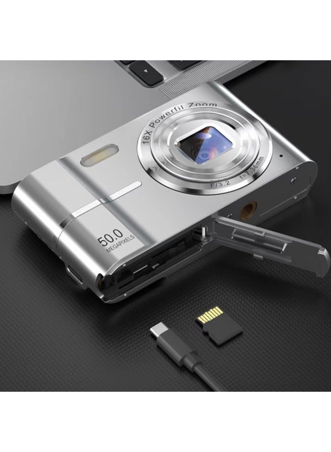 Generic M3 2.4 Inch Entry-level Retro Vintage Digital Camera Digital Camera HD Small Portable CCD-Body Color:Green - Image 2