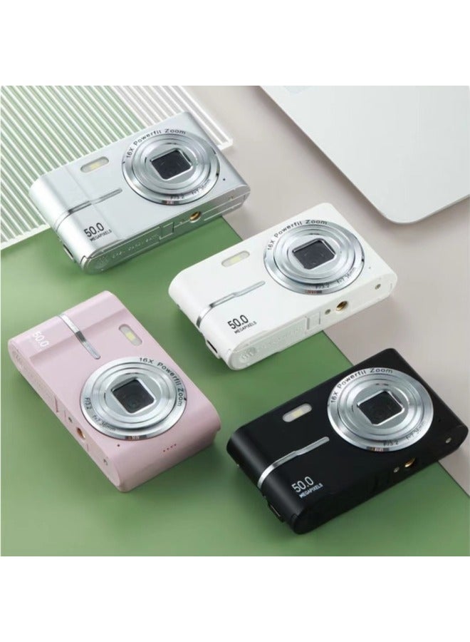 Generic M3 2.4 Inch Entry-level Retro Vintage Digital Camera Digital Camera HD Small Portable CCD-Body Color:Green - Image 1