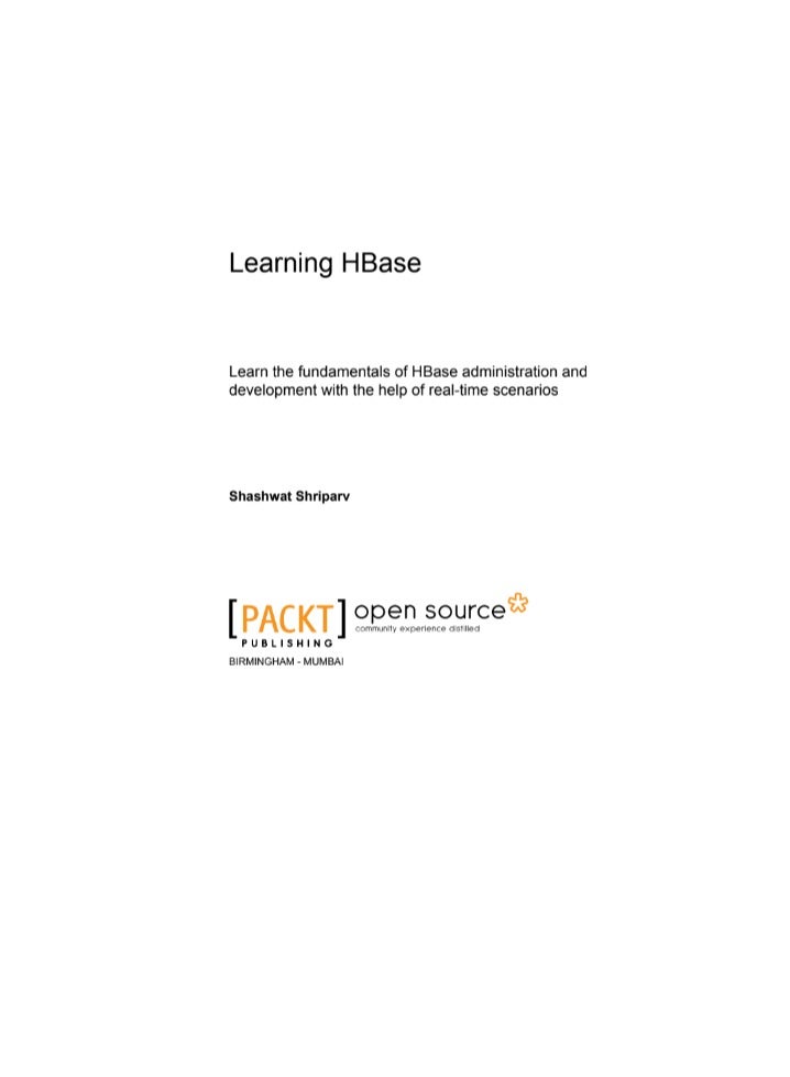 Learning HBase | A Comprehensive Guide to Big Data Database Administration and Development - Image 2