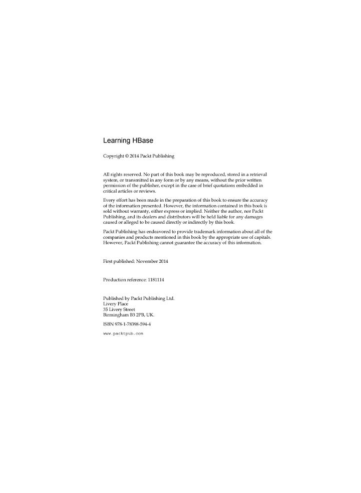 Learning HBase | A Comprehensive Guide to Big Data Database Administration and Development - Image 3