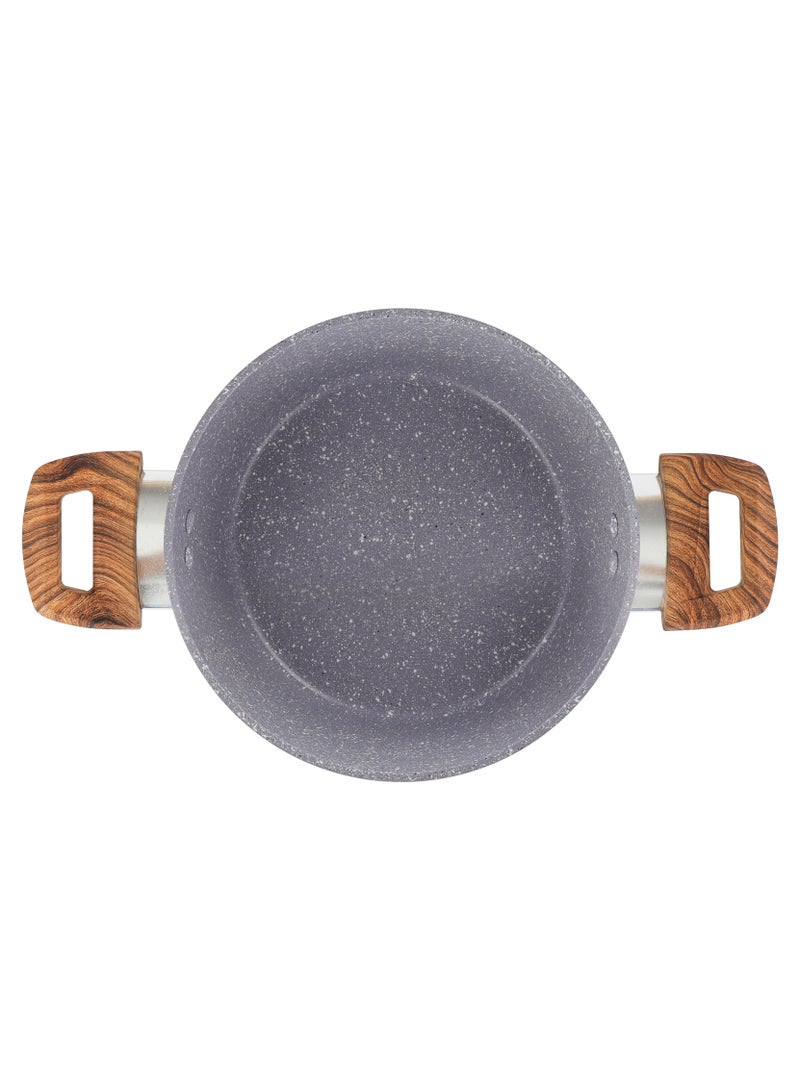 ديلكاسا أواني طهي من الألومنيوم غير لاصقة مع طلاء الجرانيت - Image 3