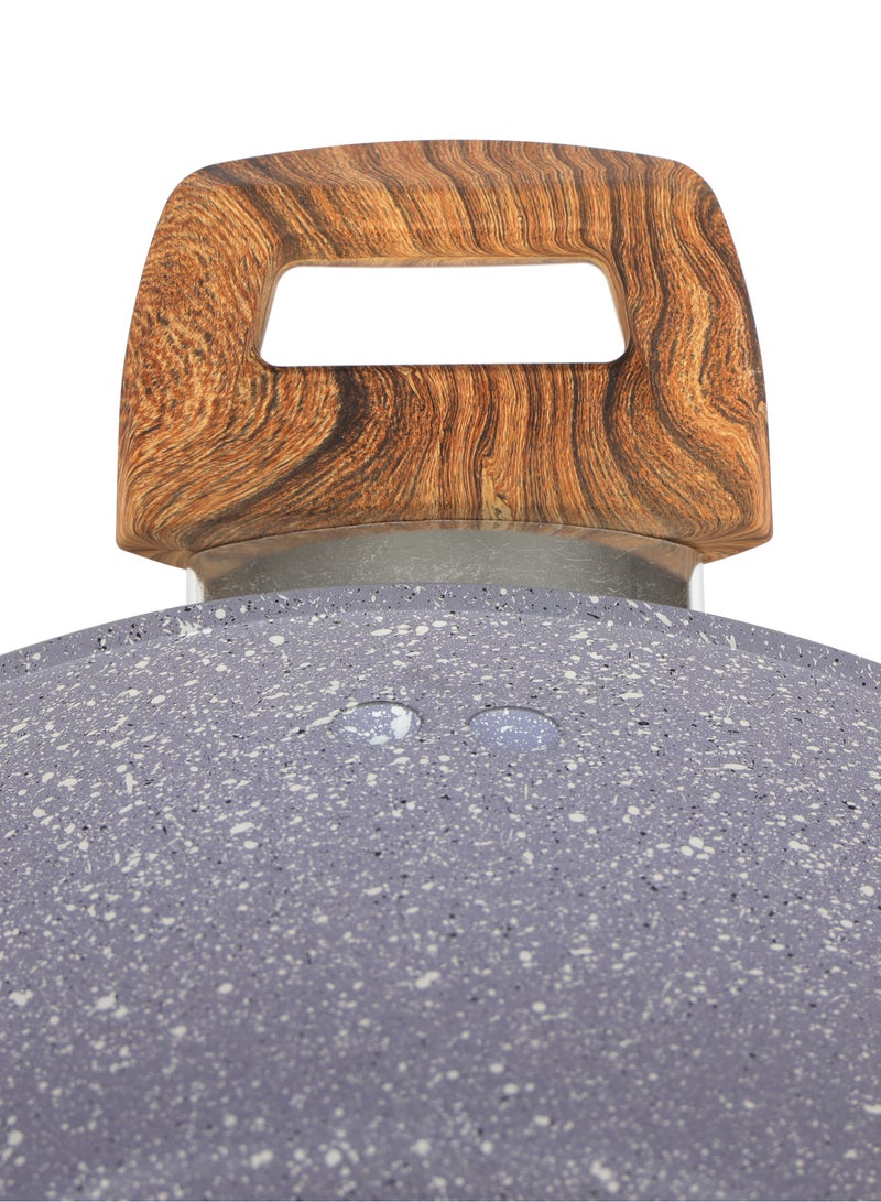 ديلكاسا أواني طهي من الألومنيوم غير لاصقة مع طلاء الجرانيت - Image 4