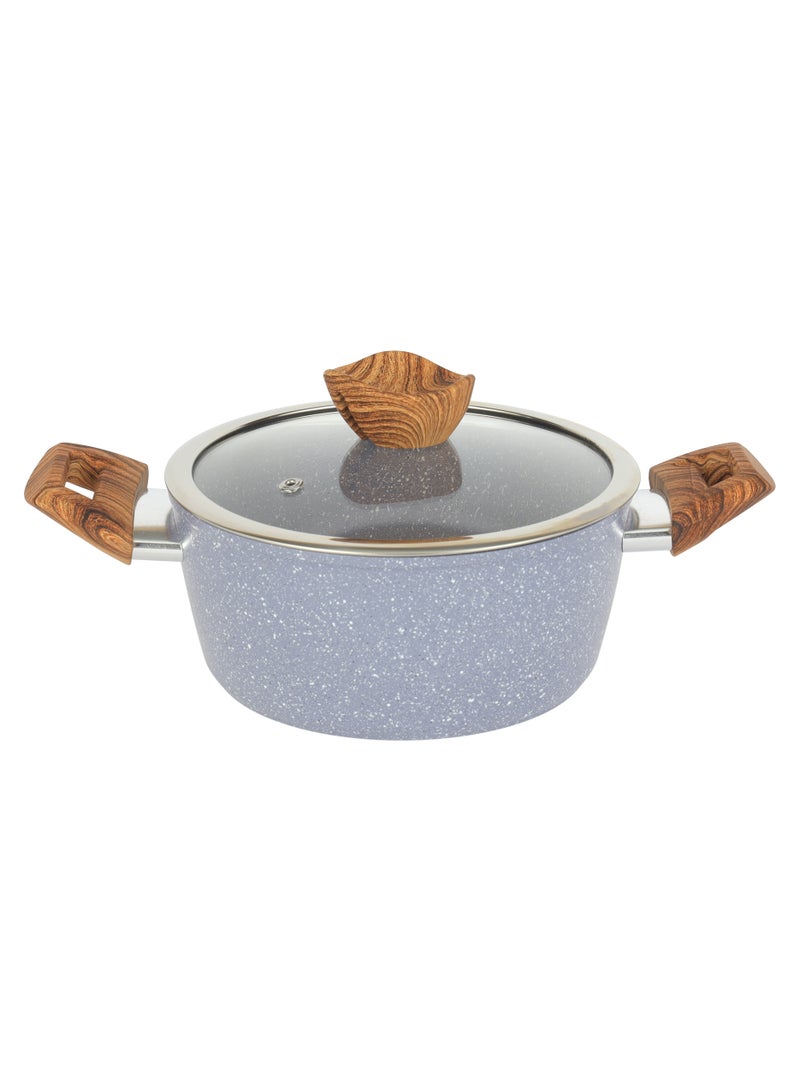 ديلكاسا أواني طهي من الألومنيوم غير لاصقة مع طلاء الجرانيت - Image 1