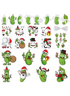 Christmas Pickle Craft Kit - 123Pcs Christmas Pickle Craft Kit Diy Hanging Ornament Make Your Own Green Cucumber Decoration Set Xmas Holiday Party Favor Home Classroom Art Supplies For Kids - pzsku/ZCD3040786C3036AFAC1BZ/45/_/1734348097/04bae52d-3520-4517-be82-c1efccec7a3f