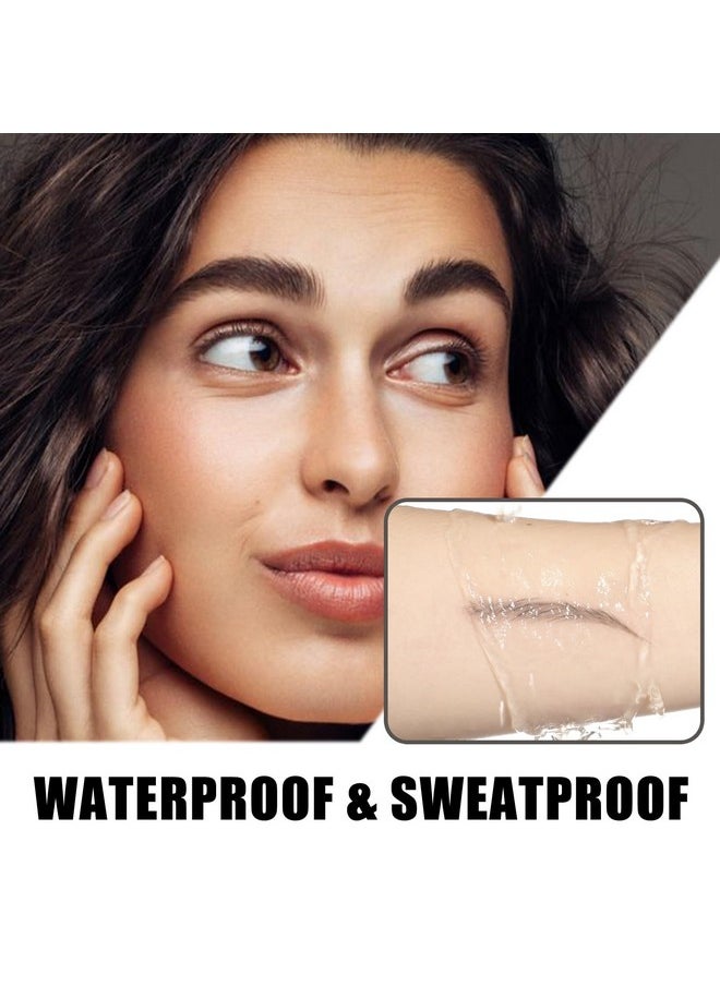 FOCALLURE - FOCALLURE Eyebrow Pencil,Dual-Sided Brow Brush,Long Lasting & Smudge Proof Definer Eye Brow Pen Makeup,Retractable,Ultra Fine Tip,Fills in Sparse Areas and Gaps,Deep Brown - Image 1