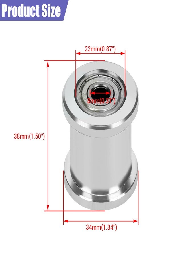 CILOYU 8mm Mini Bike Chain Tensioner with 1-3/4" Roller Chain Adjuster Compatible with Baja Doodlebug DB30 Dirt Bug Blitz Motovox Mbx10 Mbx11 Predator 79cc 97cc 98cc 100cc 2.5hp 3.0hp Mini Bike Parts - Image 5