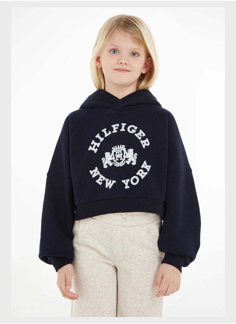 TOMMY HILFIGER - Youth Varsity Hoodie - Image 1