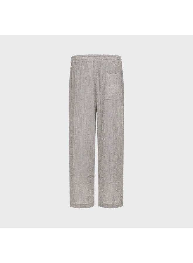 Zara men's Color-block Slim Stripe Casual Pants - Soft, Comfortable & Versatile Loose Fit - Image 3