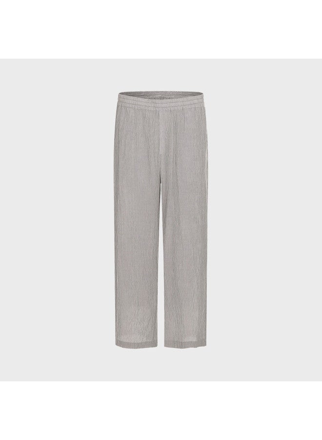 Zara men's Color-block Slim Stripe Casual Pants - Soft, Comfortable & Versatile Loose Fit - Image 2