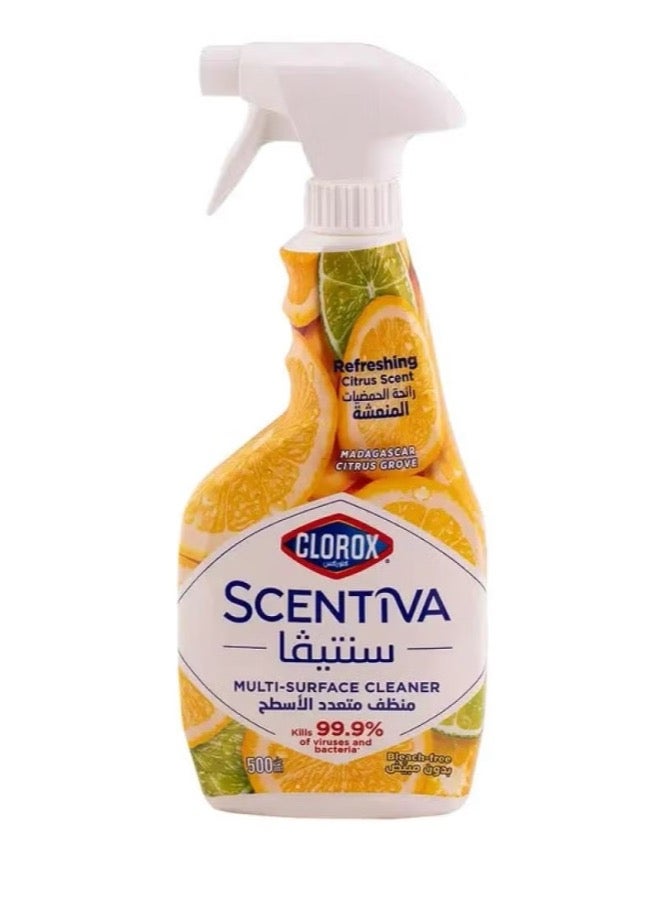 Clorox Scentiva Multi-Surface Cleaner Citrus Orchard Scent - 500ml