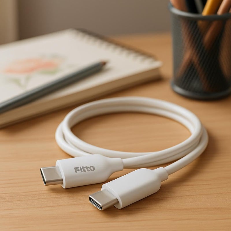 Fitto PD Cable TYPE C Fast Charging USB-C Cable for Mobile Devices,1m - Image 2