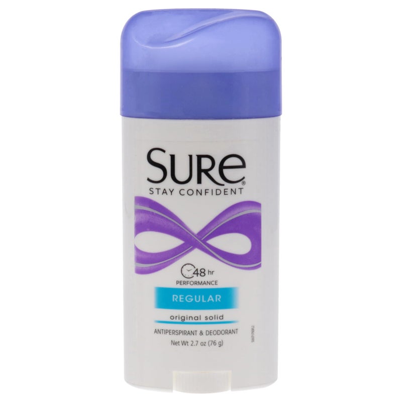 Sure Deodorant 27 Ounce Original Solid Regular Pack of 6