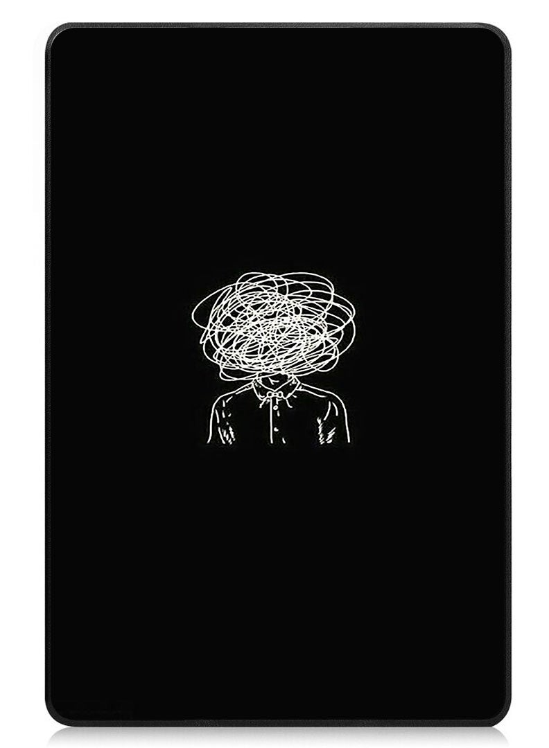 Theodor Protective Flip Case For Apple iPad Air 13 (2024) With Trifold Stand Auto Wake Sleep Shockproof Cover Abstract 2 - Image 1