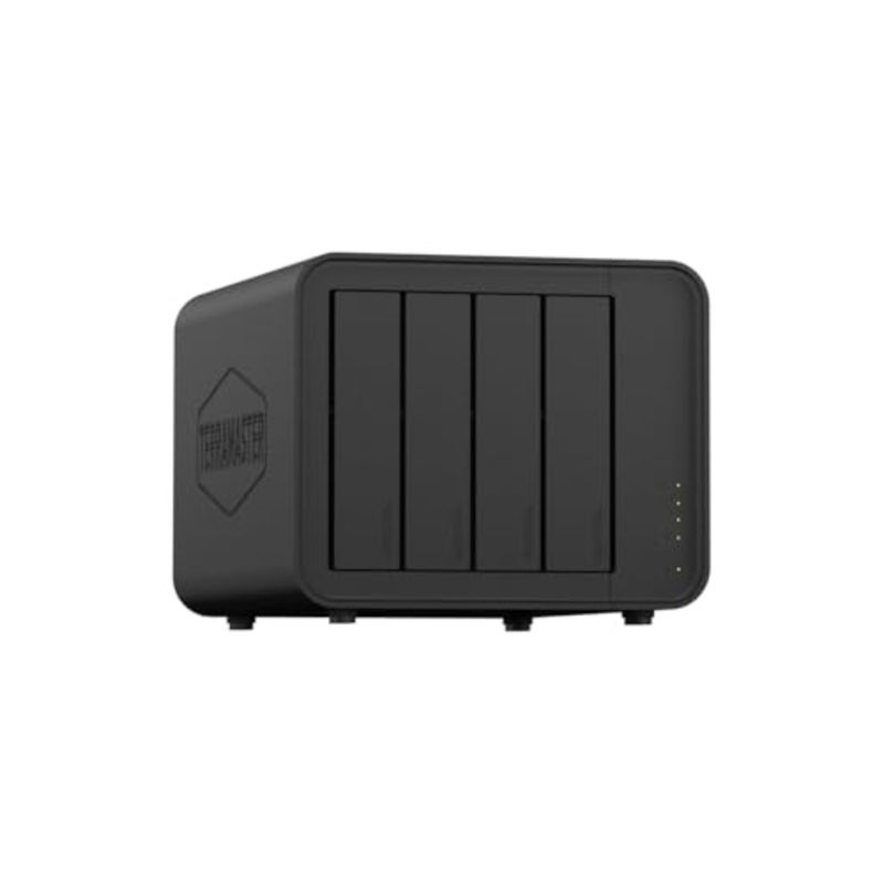 F4-424 Max NAS Storage - 4Bay Core i5 1235U 10-Cores 12-Threads, 8GB DDR5 RAM, Dual 10GbE Ports, Network Attached Storage Peak Performance for Business Diskless - Image 1