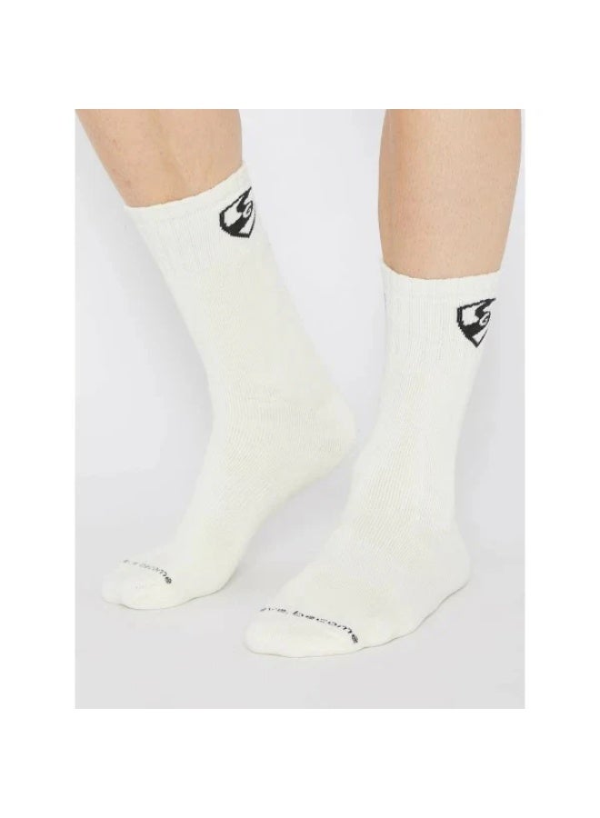 SG Legend Cricket Socks (Off-White) - Image 2