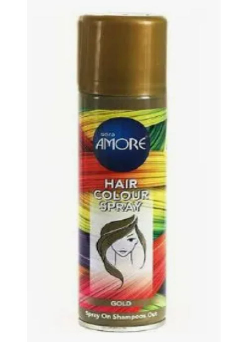 سورا امور بخاخ ملون للشعرذ ذهبي 150 مل