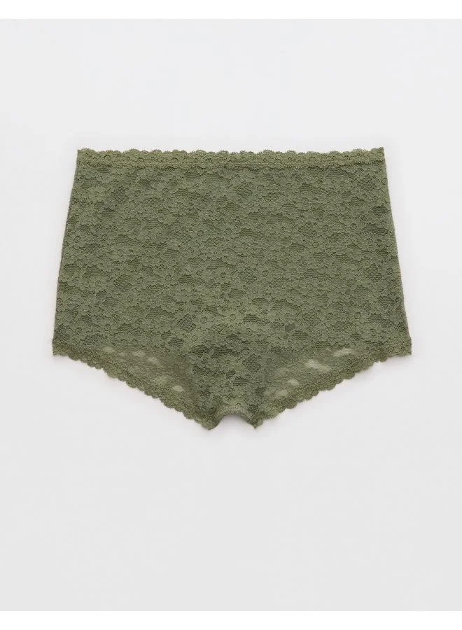 Aerie Show Off Vintage Lace Boyshort Underwear