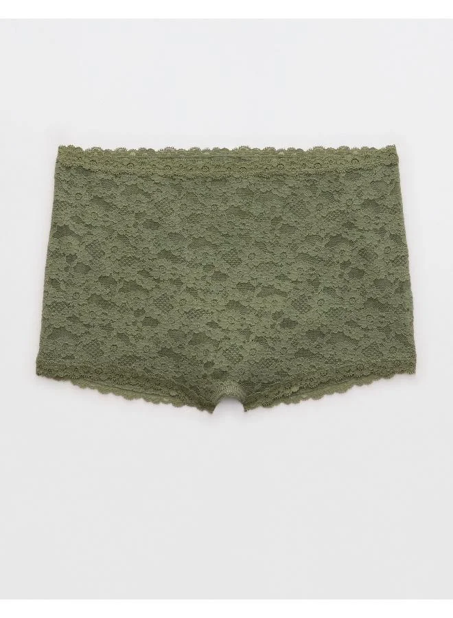 Aerie Show Off Vintage Lace Boyshort Underwear