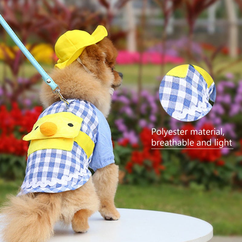 Dog Shirt: S Size Pink Plaid - Breathable Light Polyester Dog Summer Clothes for Daily Wear Parties Birthdays Weddings - Image 5
